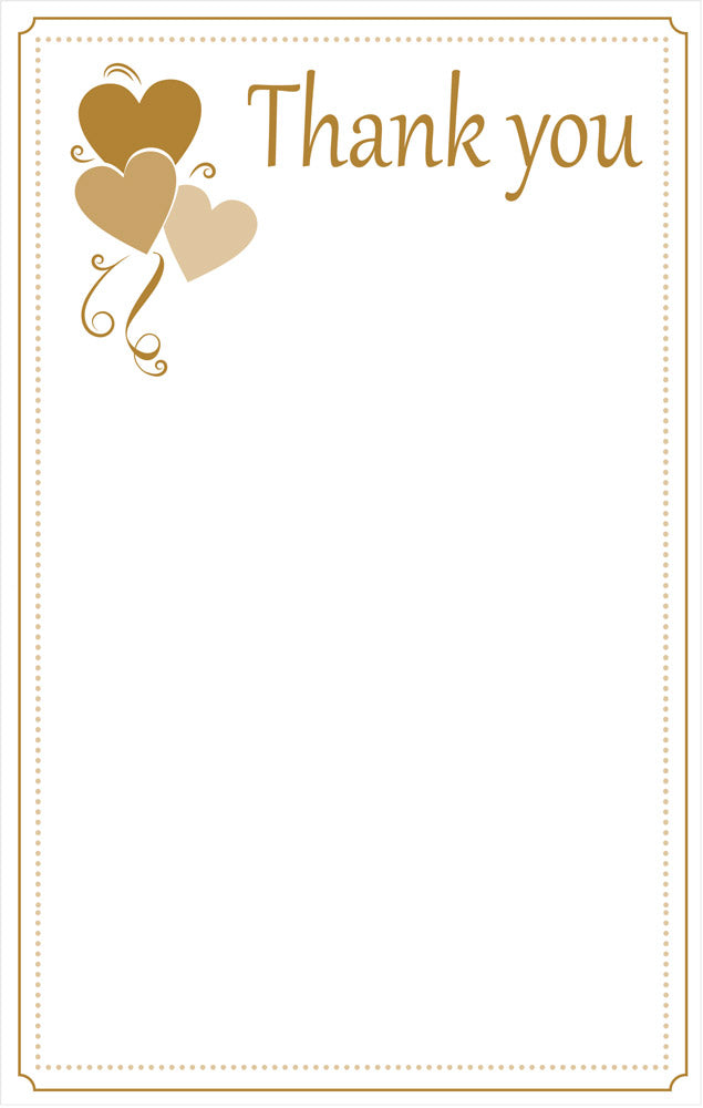 Thank You Card Flowers