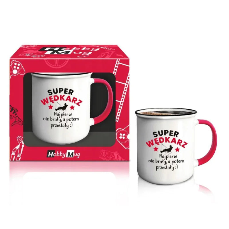 HOBBY MUG - Mug 400ml (13.5 fl oz) Great Fisherman
