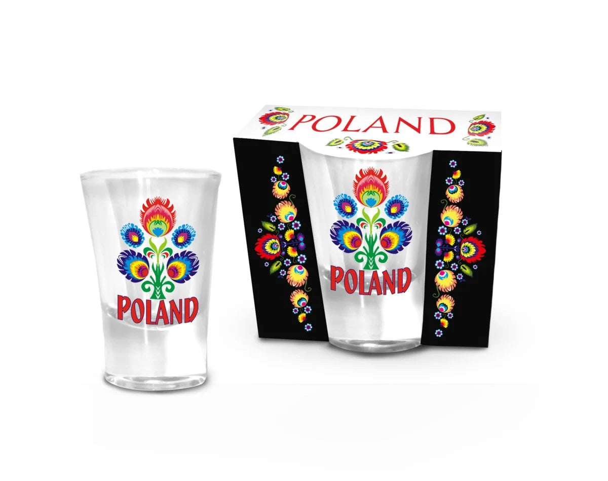 FOLK - Shot glass 35ml (1.2 fl oz) Flower