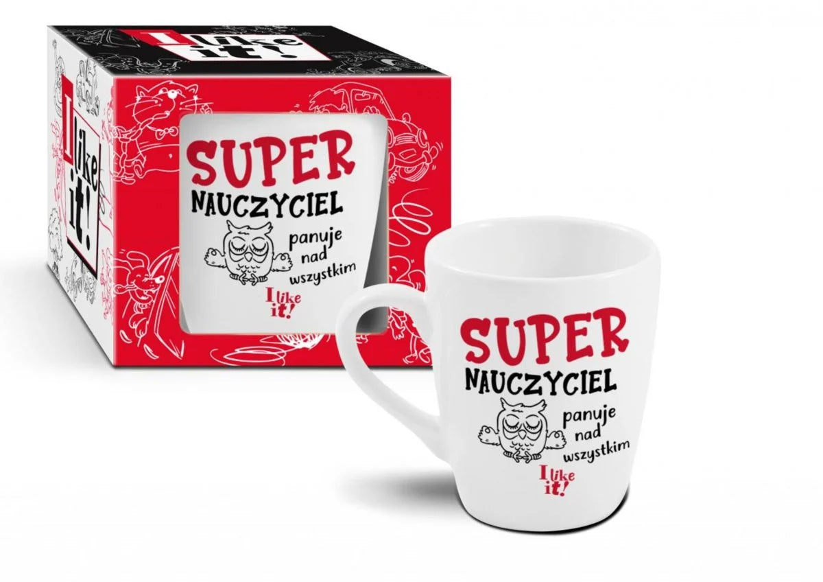 I LIKE IT - Mug 300ml (10 fl oz) The super teacher
