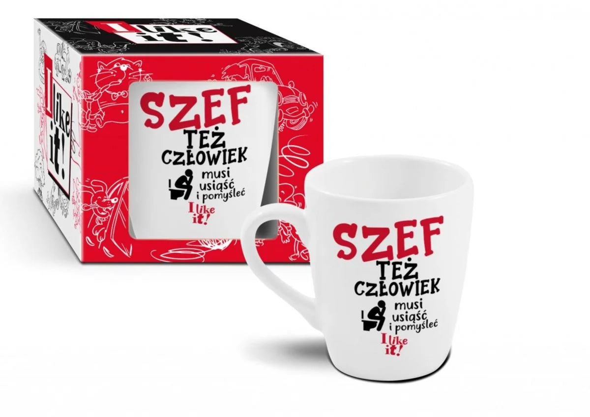 I LIKE IT - Mug 300ml (10 fl oz) The boss is a man too