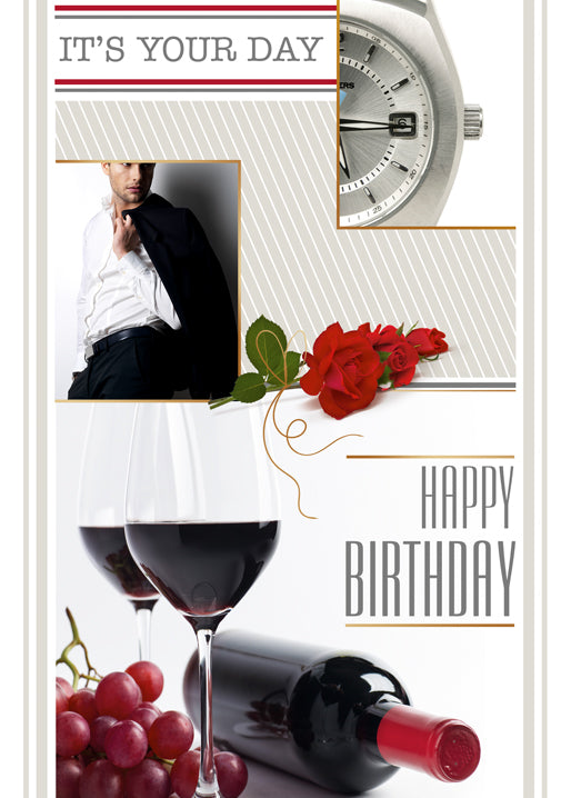 Birthday Card - Happy Birthday - A5N