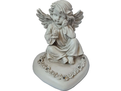 LED angel figurine (Male) - batteries not included