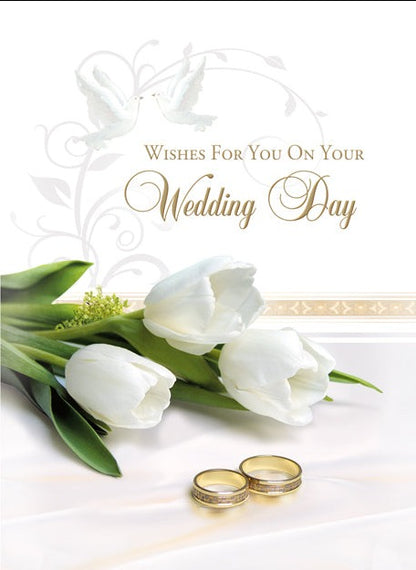 Greeting Card - Wedding Day - B6L