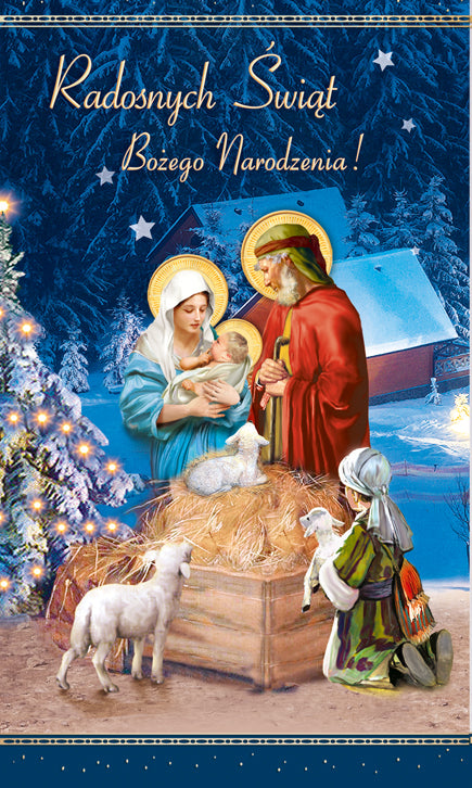 Polish Greeting Cards Christmas 3D - K2P