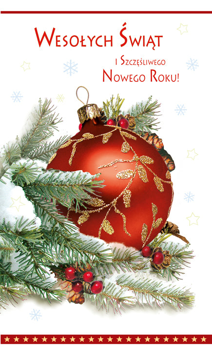 Polish Greeting Cards Christmas 3D - K2P