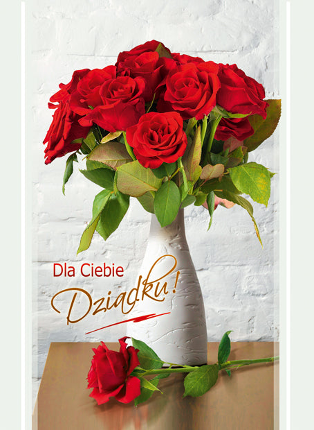 Polish Greeting Cards for Grandma - B6