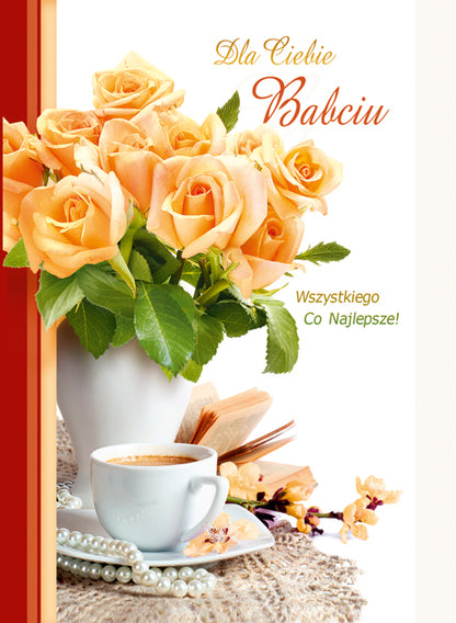 Polish Greeting Cards for Grandma - B6
