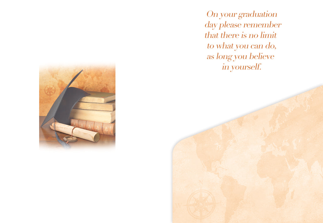 Greeting Card - Congratulations On Your Graduation - A5N