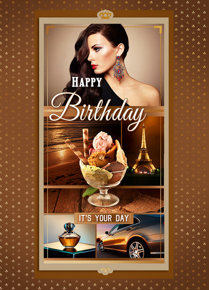 Birthday Card - Happy Birthday - A5N