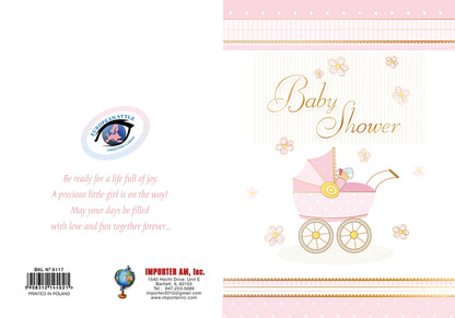 Greeting Card - Baby Shower - B6L