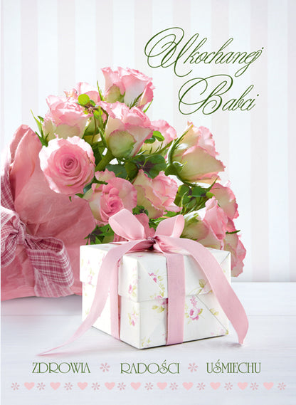 Polish Greeting Cards for Grandma - B6