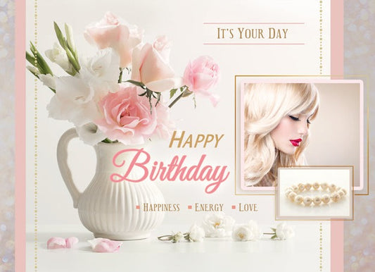 Birthday Card - Happy Birthday for Her - B6L