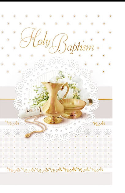 Greeting Card - Holy Baptism - B6L