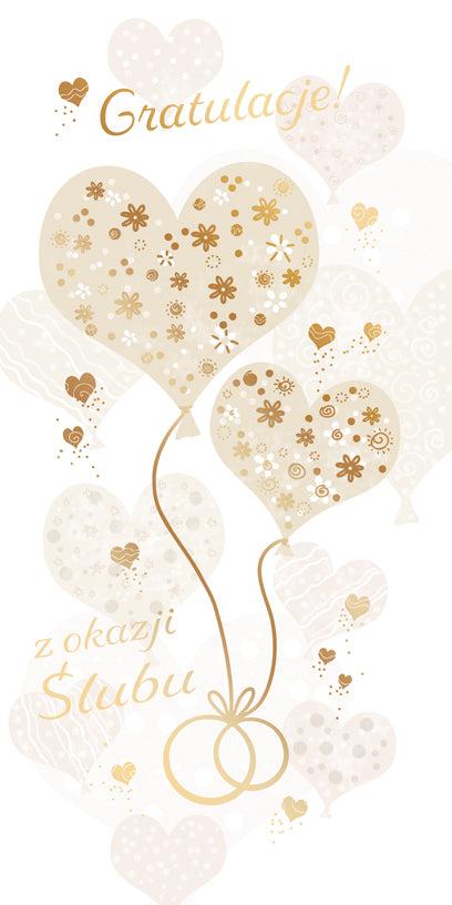 Polish Greeting Cards Wedding Graphics - DL
