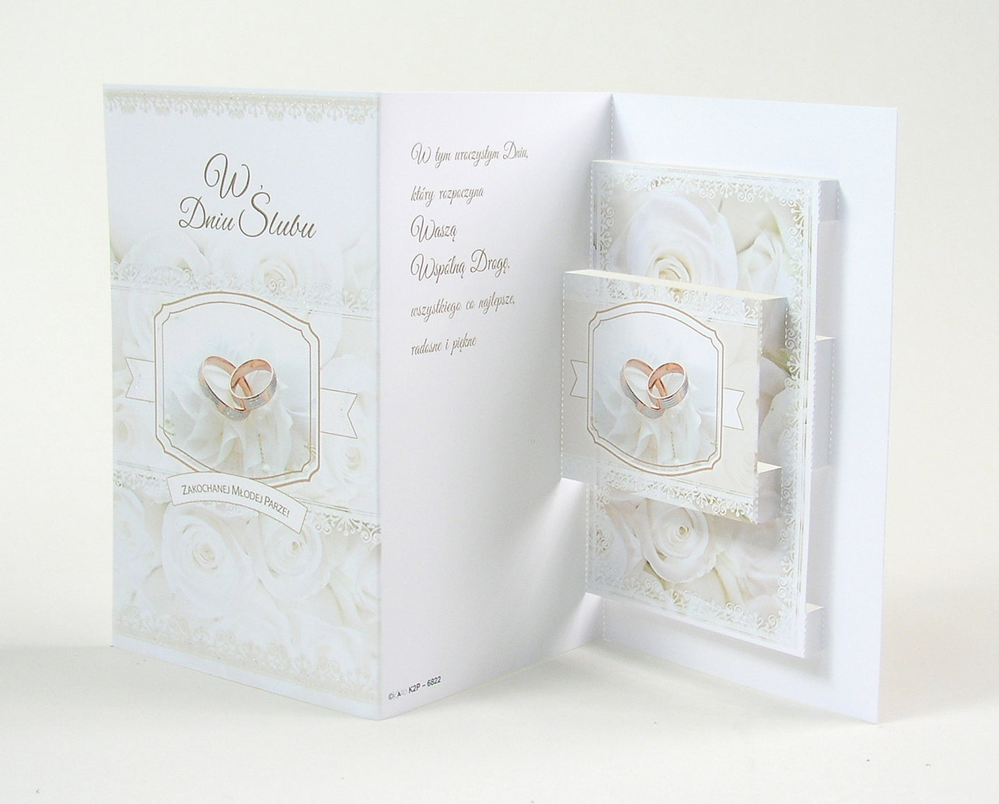 Polish Greeting Cards Wedding 3D - K2P