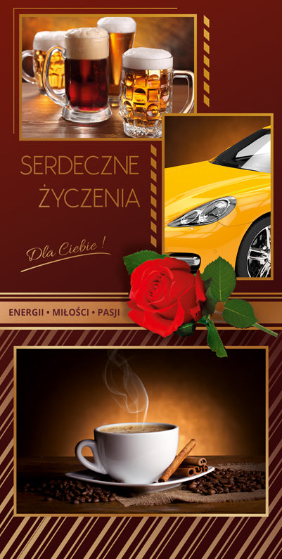 Polish Greeting Cards For Him - DL