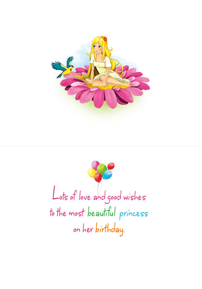 Birthday Card - Happy Birthday for Girls - B6L