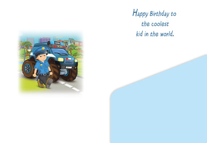 Birthday Card - Happy Birthday for Boys - A5N