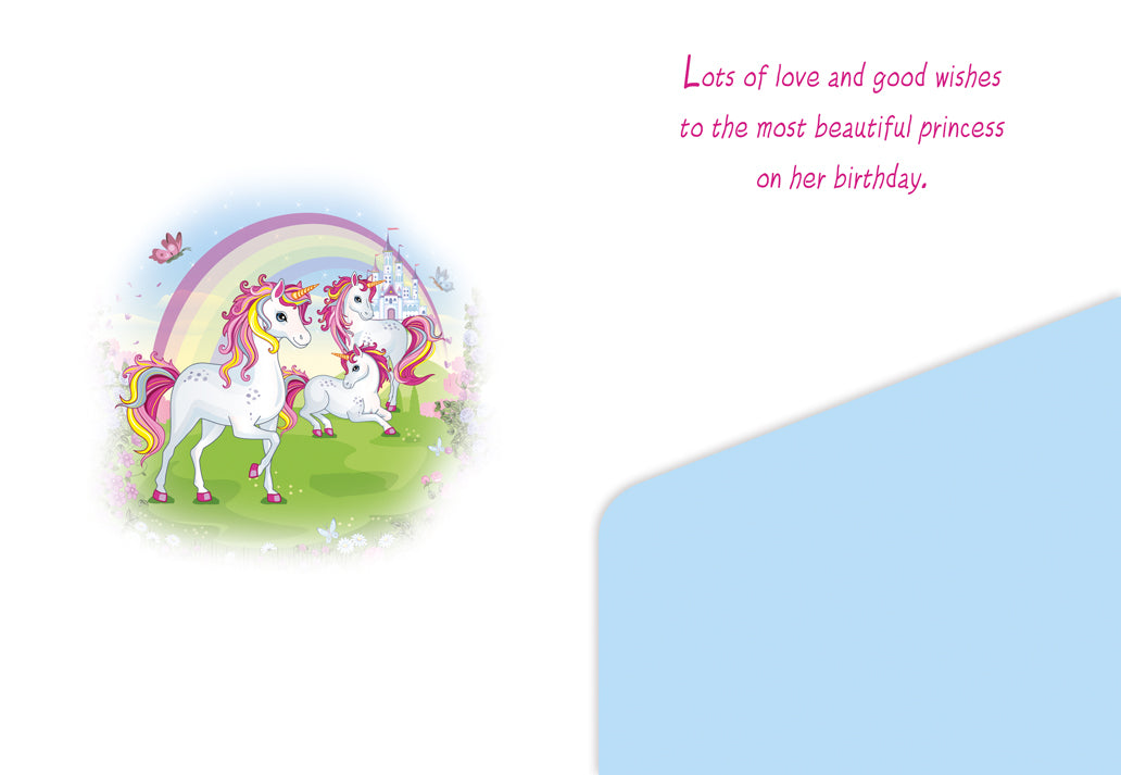 Birthday Card - Happy Birthday for Girls - A5N
