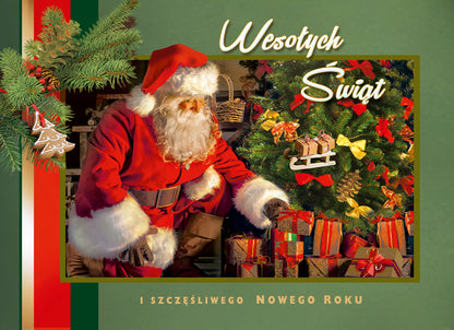 Polish Greeting Cards Christmas - A5P