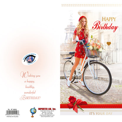 Birthday Card - It's Your Day - DL