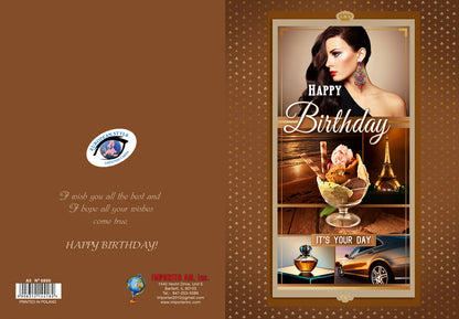 Birthday Card - Happy Birthday - A5N