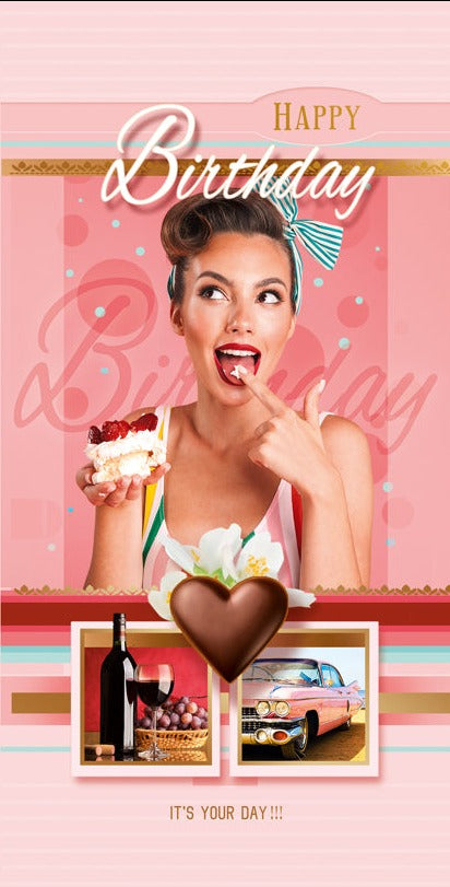 Birthday Card - It's your day - DL
