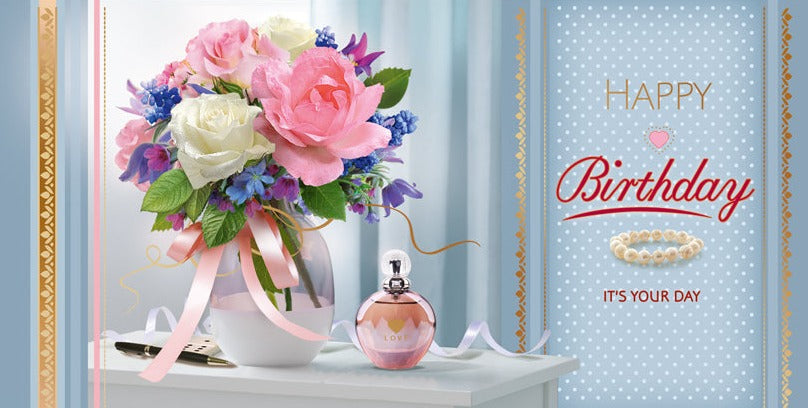 Birthday Card - Happy Birthday - DL