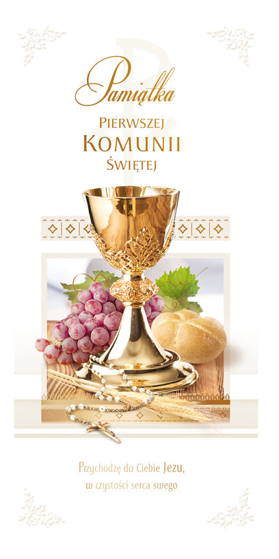 Polish Greeting Cards First Communion - DL