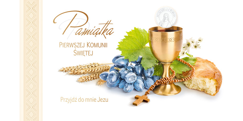 Polish Greeting Cards First Communion - DL