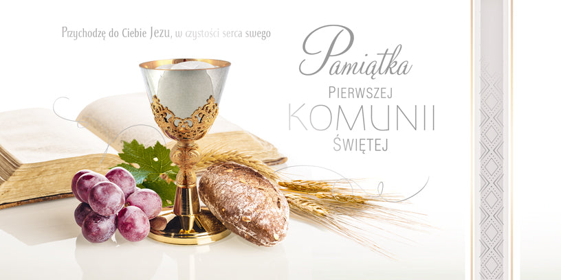 Polish Greeting Cards First Communion - DL