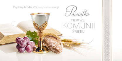 Polish Greeting Cards First Communion - DL