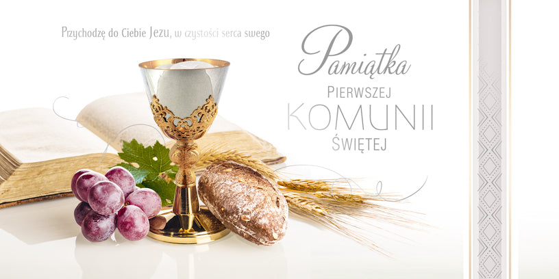 Polish Greeting Cards First Communion - DL
