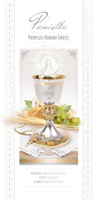 Polish Greeting Cards First Communion - DL