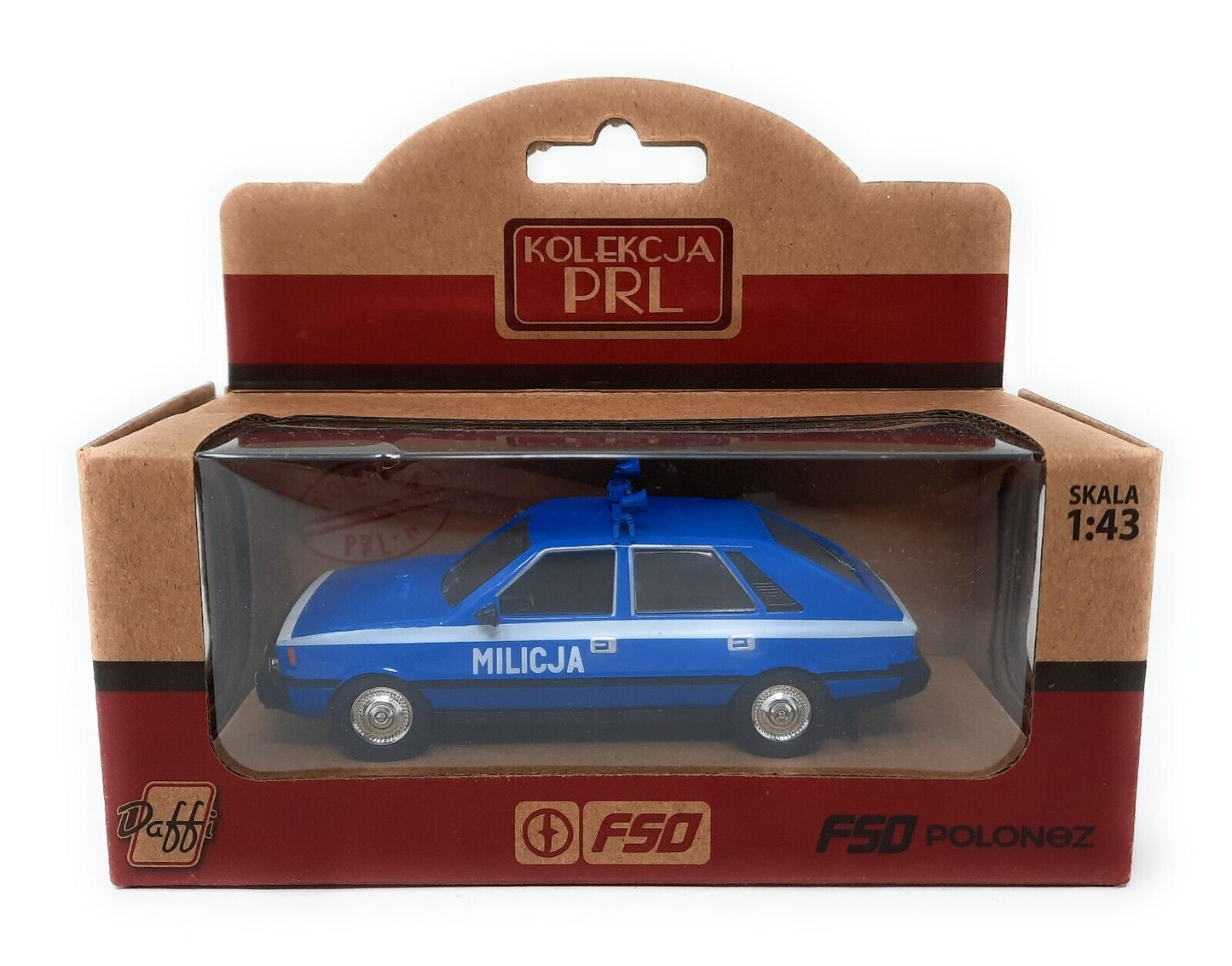 Toy Car - FSO Polonez Police Department Car