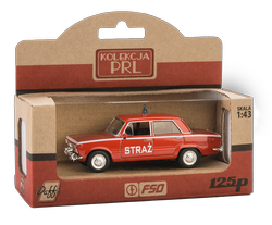 Toy Car - Fiat 125P Fire Department Car