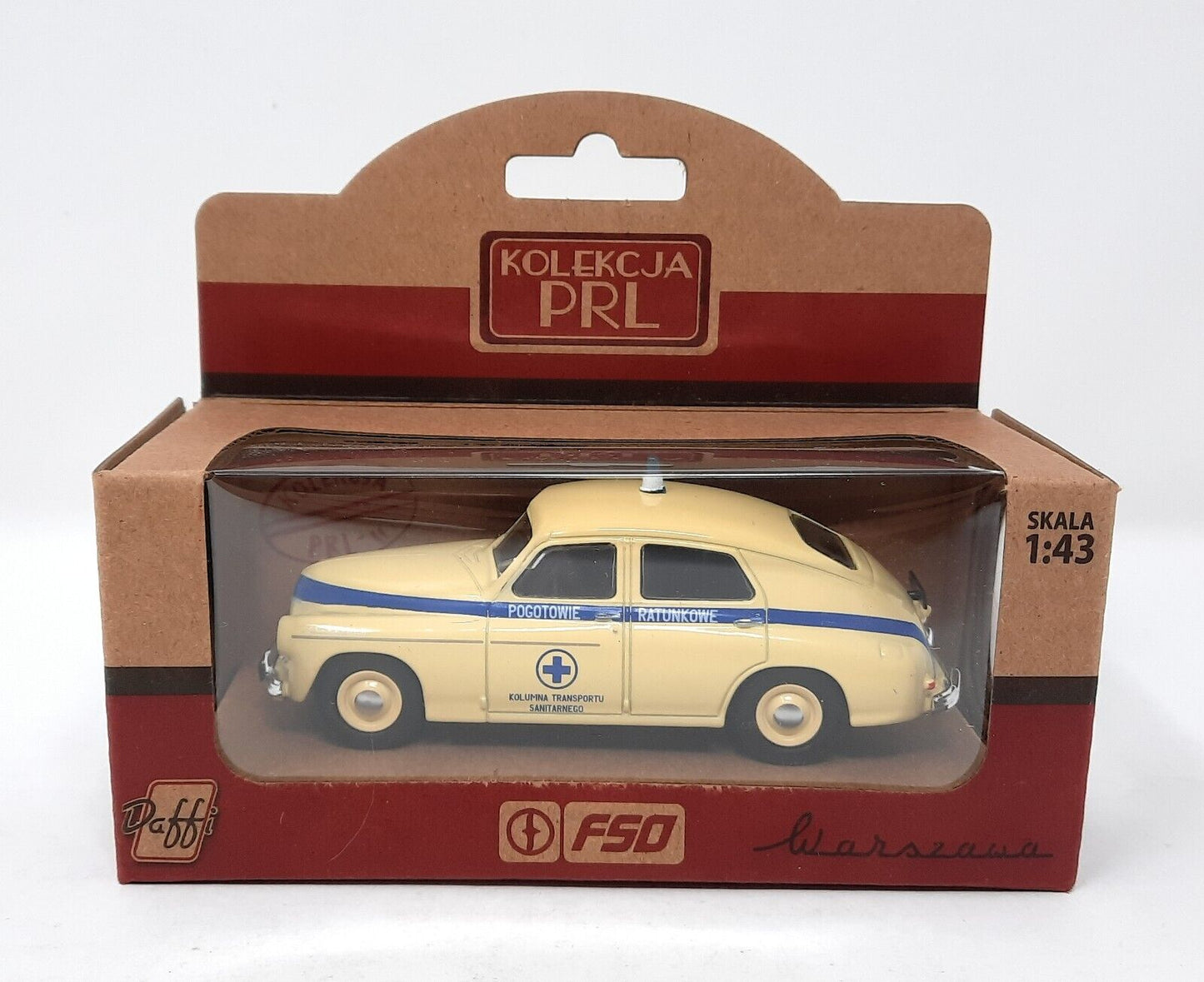 Toy Car - Warszawa M-20 Ambulance