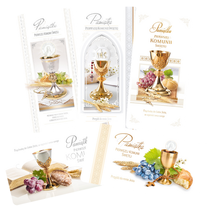 Polish Greeting Cards First Communion - DL
