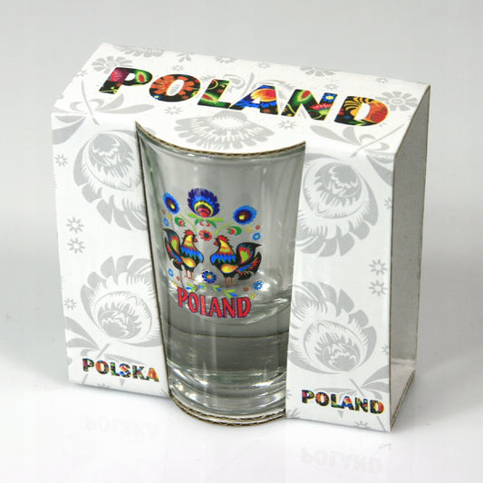 FOLK - Shot glass 35ml (1.2 fl oz) Rooster