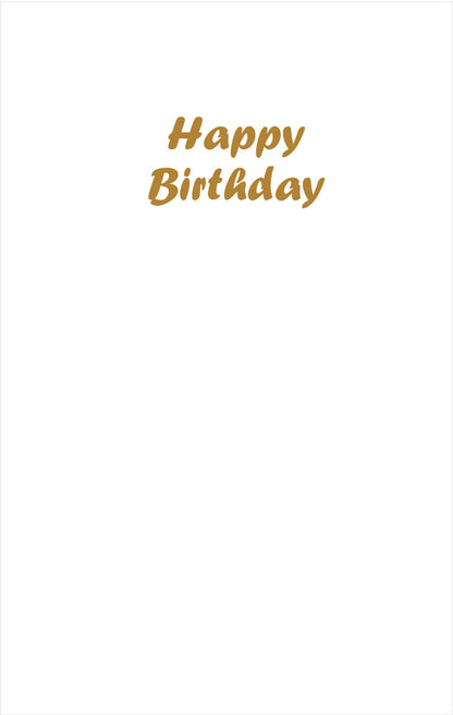Birthday Card Best of Luck
