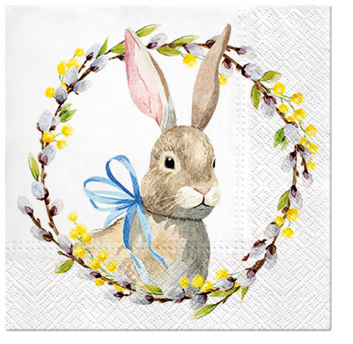 Easter Rabbit Bunny Paper Napkins