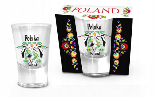 FOLK - Shot glass 35ml (1.2 fl oz) Stork