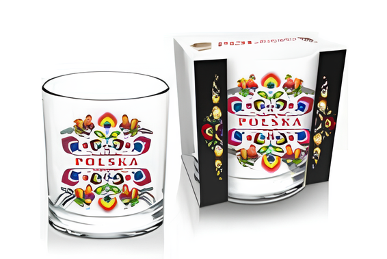 FOLK -Juice glass 300ml (10 fl oz) Folk 2 (transparent)