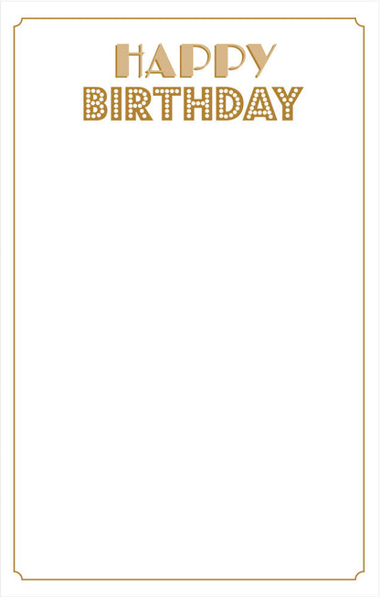 Birthday Card We All Have Two Lives