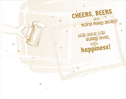 Birthday Card Happy Beerday