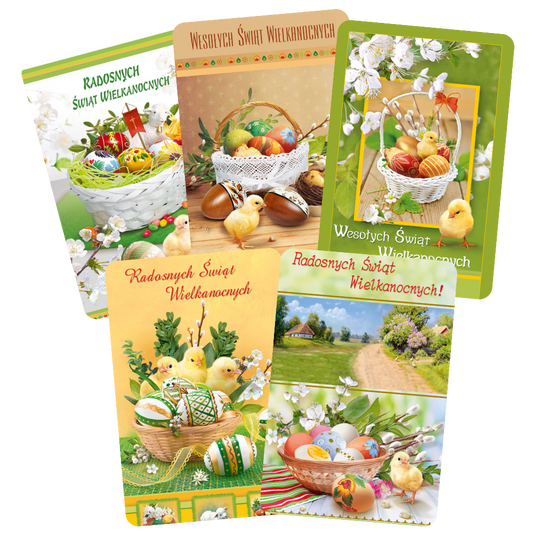 Polish Greeting Cards Easter 3D - K2P