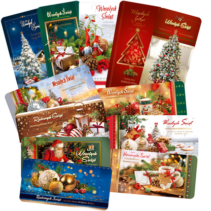 Polish Greeting Cards Christmas - DL