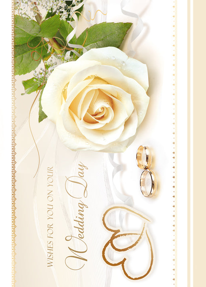 Greeting Card - Wedding Day - A5N