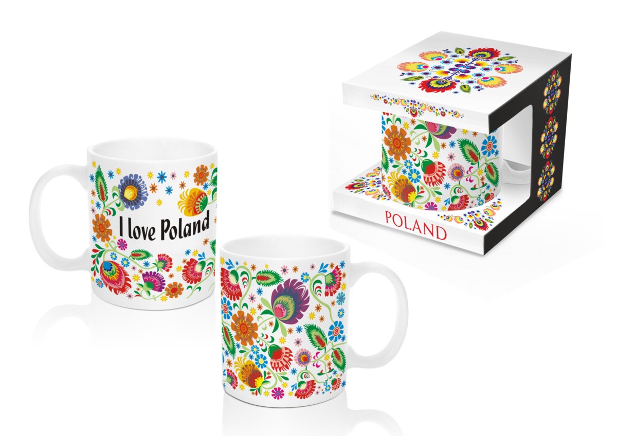 FOLK - Mug Boss 300ml (10 fl oz) I love Poland